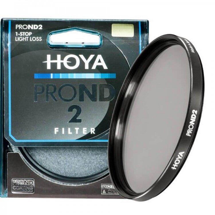 Hoya Pro neutral density ND2 82mm filter