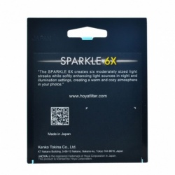 Effektfilter Hoya Sparkle x6 82mm