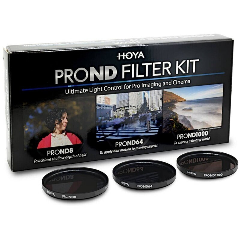 Hoya PROND Filter Set 8/64/1000 49mm